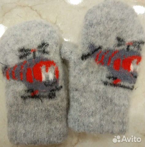 Варежки детские