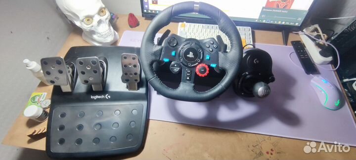 Игровой руль logitech g29