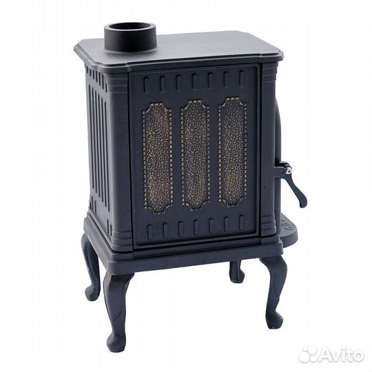 Чугунная печь-камин 