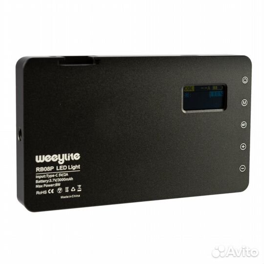 Осветитель светодиодный viltrox Weelight RB08P RGB