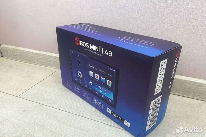 Автомагнитола 2 DIN BOS mini A3 2/32 gb 10