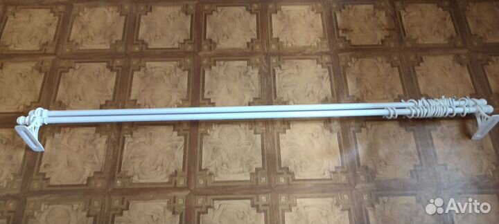 Карниз для штор двухрядный бу