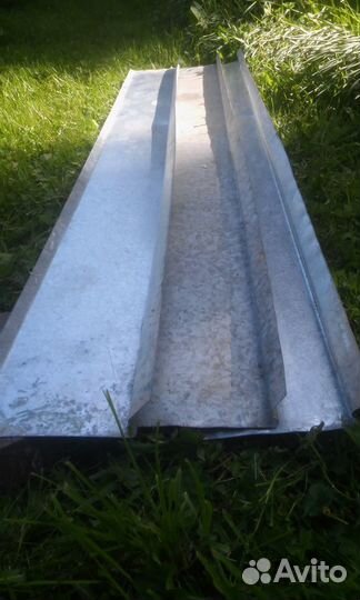 Отлив оконный оцин. 1 мм толщ. Шпаклевка Штукату