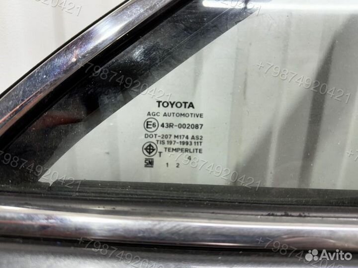 Дверь задняя правая Toyota Camry Xv50 XV50 2AR-FE