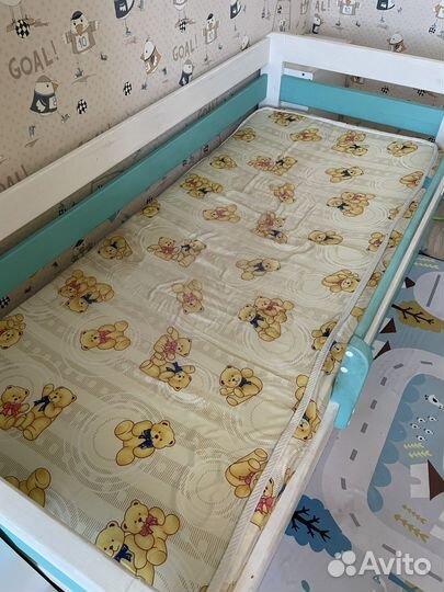 Детская кровать 160 на 80 с матрасом