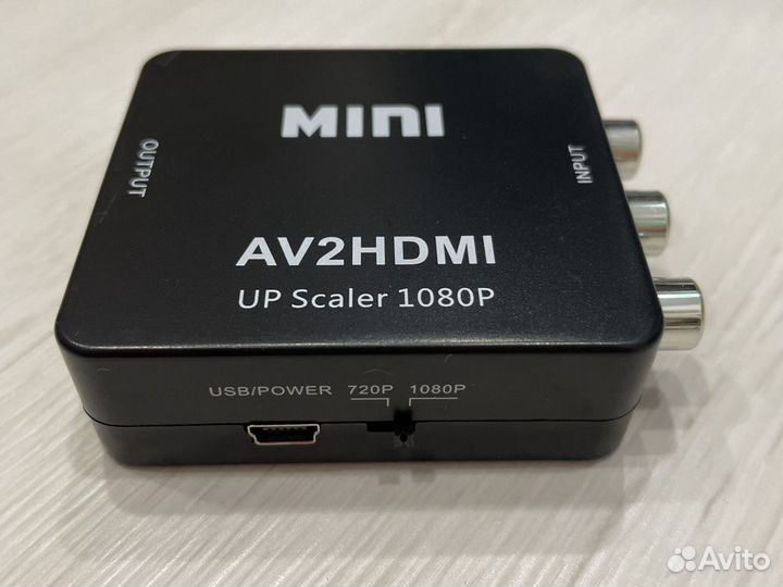 RCA в hdmi Конвертер преобразователь переходник