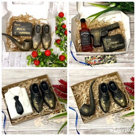 Наборы из мыла ручной работы мужские