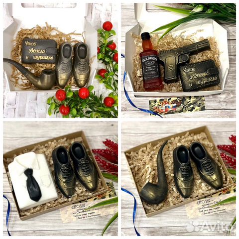 Наборы из мыла ручной работы мужские