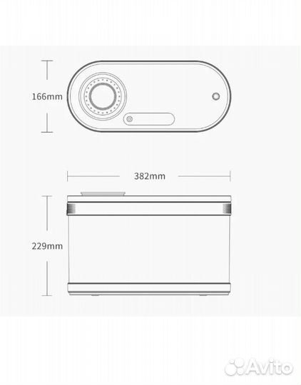 Аквариум Xiaomi 10 л Бронь