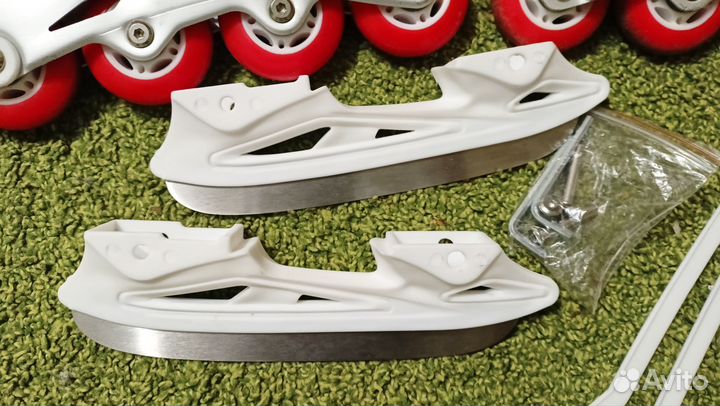 Коньки-ролики раздвижные 2 в 1