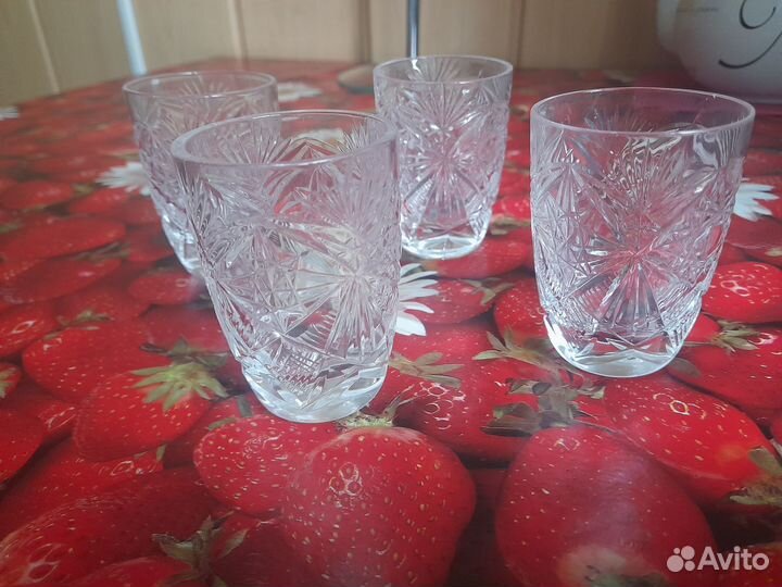 Хрустальные рюмки СССР