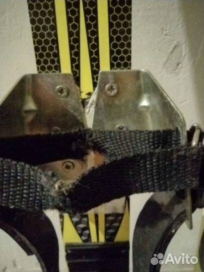 Лыжи детские деревянные