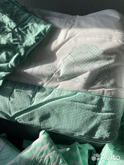 Комплект в детскую кроватку бортики