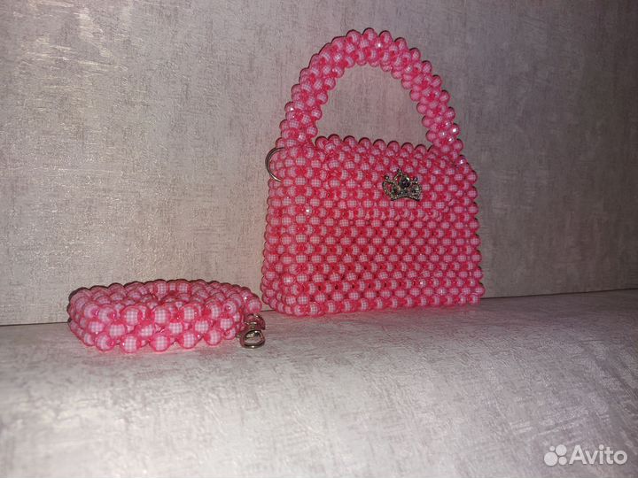 Сумка из бусин