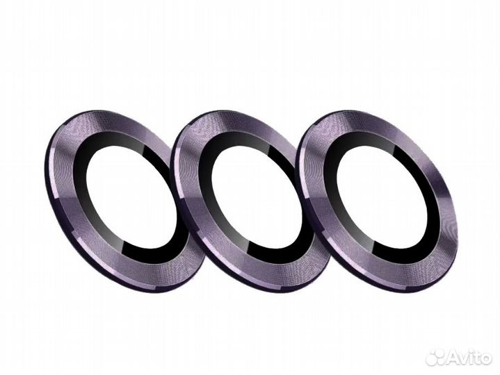 Стекла на камеру iPhone 14 pro / 14 pro max фиолет