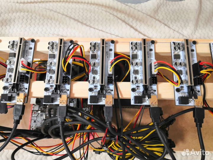 Тушка для майнинг фермы на 12 видеокарт