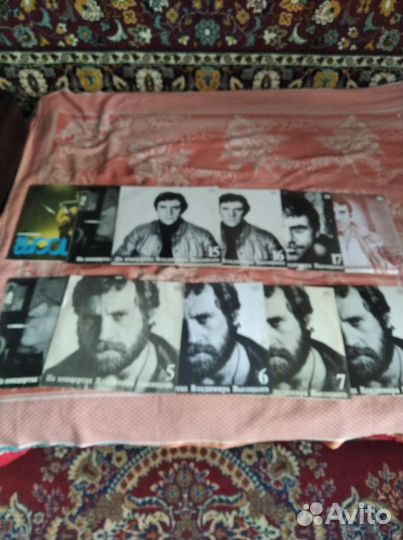 Грампластинки СССР 80г высоцкий