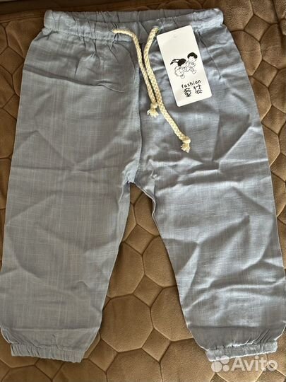 Летние штаны детские р.80