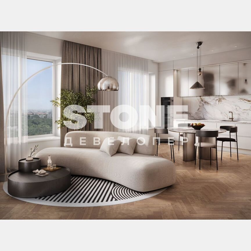 1-к. квартира, 40,5 м², 10/24 эт.