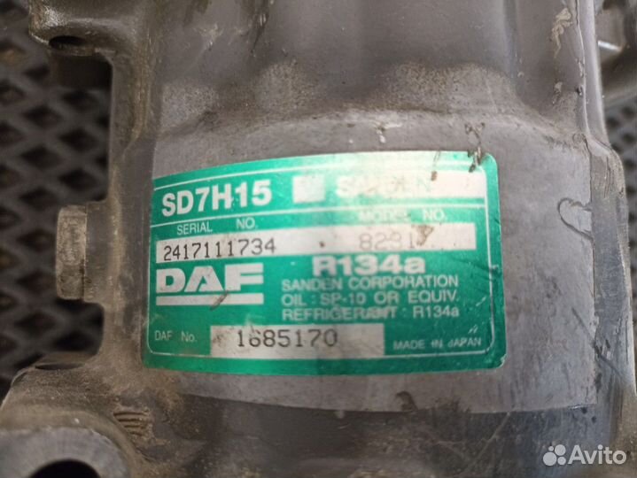 Компрессор кондиционера Daf XF105, Daf XF106