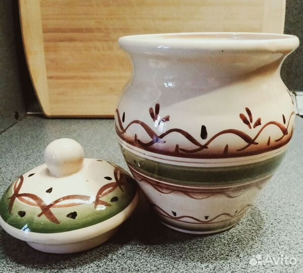 Горшок керамический для духовки