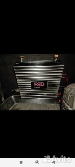 Усилитель 2х канальный бу