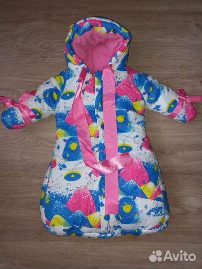 Зимний комбинезон для девочки