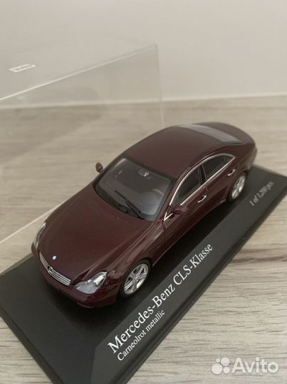 Mercedes-Benz CLS-class 2004 Red (масштаб 1:43)
