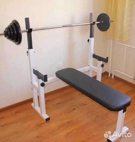 Стойка для штанги с подстраховкой