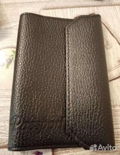 Обложка на паспорт из натуральной кожи