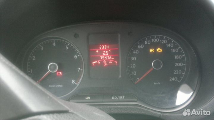 Volkswagen Polo 1.6 МТ, 2011, 75 000 км