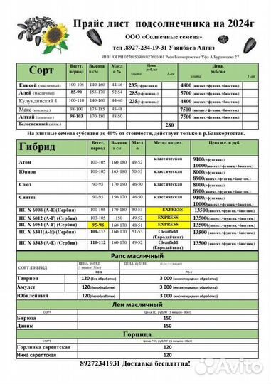 Нсх 6008 подсолнечник под Экспресс