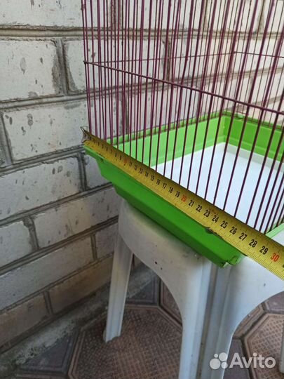 Клетка для волнистого попугая б.у