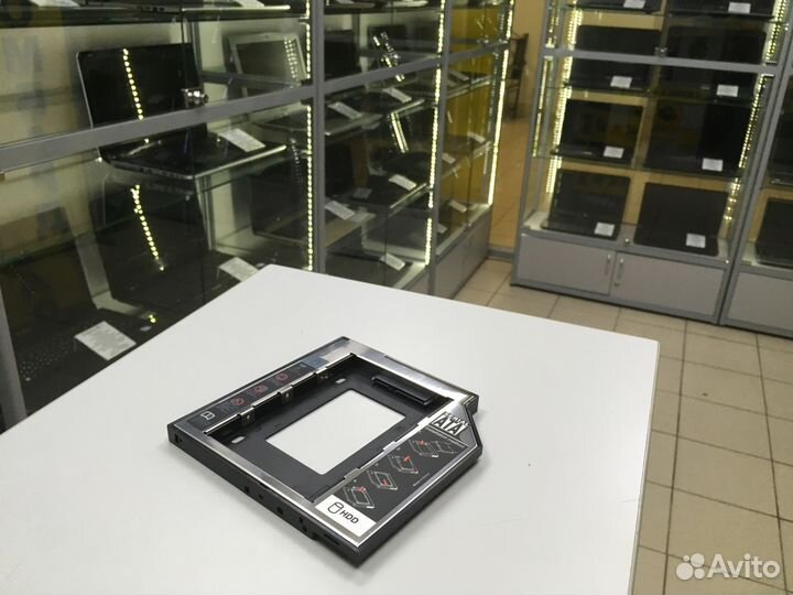 Салазки 9.5мм DVD/HDD на отсек привода ноутбука