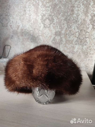 Шапка норковая женская