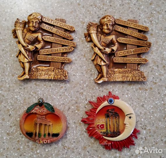 Магниты на холодильник из разных стран