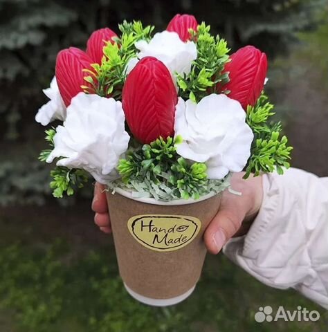 Букеты из мыла