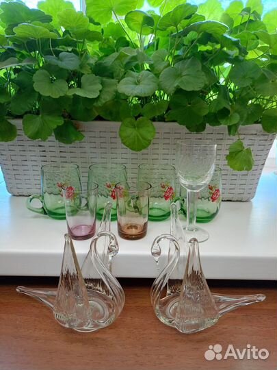 Стеклянная посуда СССР