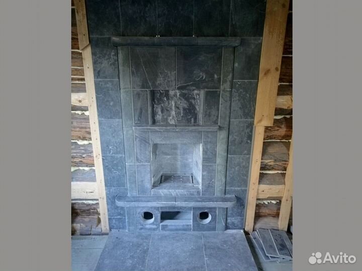 Печь камин по финской технологии