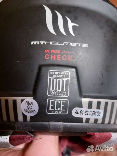 Мотошлем MT helmets blade 2