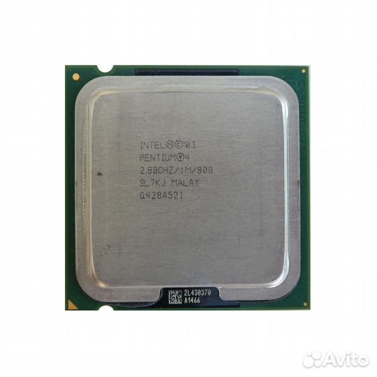 Сокет 775 Intel Pentium-4 (520J) 2,8/1/800 SL7KJ