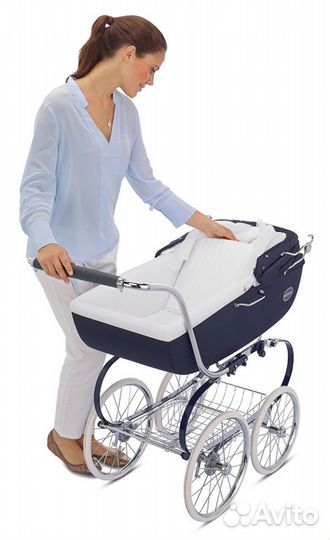 Коляска детская классическая inglesina, ретро