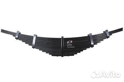 Рессора задняя 16-и л. со скобой урал-4320 чмз