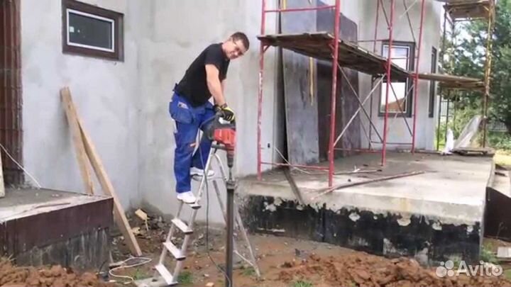 Забивка скважин