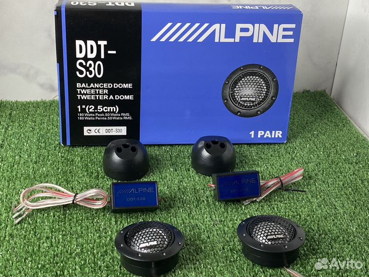 Твитеры alpine пищалки 180W арт950