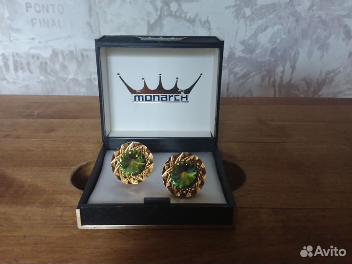 Запонки винтажные времен СССР новые monarch