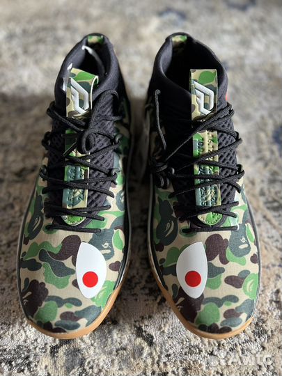 Adidas x bape dame4 bape