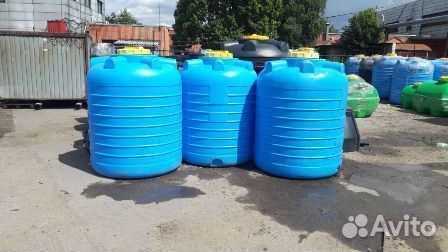 Баки и емкости 1000 литров систем водоснабжения