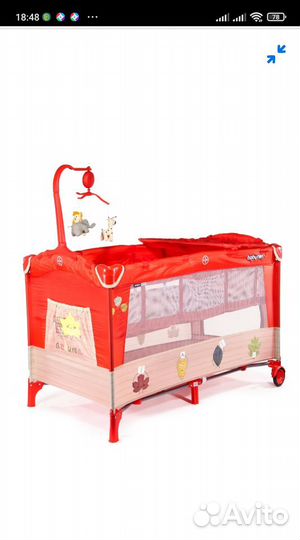 Кровать манеж складная