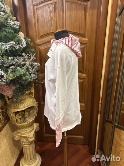 Хлопковое худи и жилетка